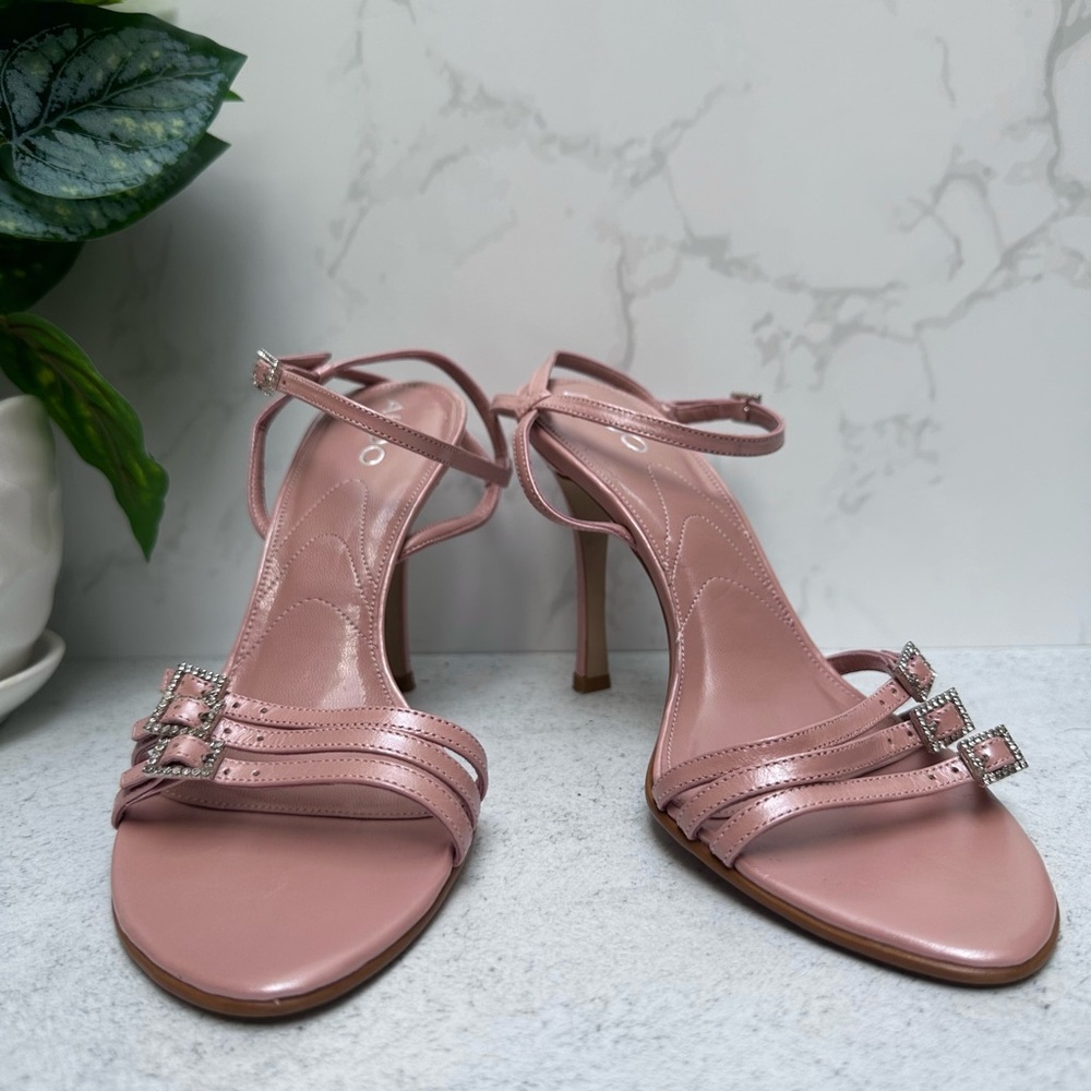 ALDO Pink Heels High Heels Strap